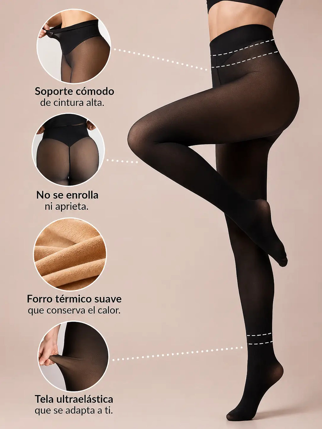 Pantimedias Térmicas Ohema™ | Calidez, Elegancia y Comodidad Todo el Día